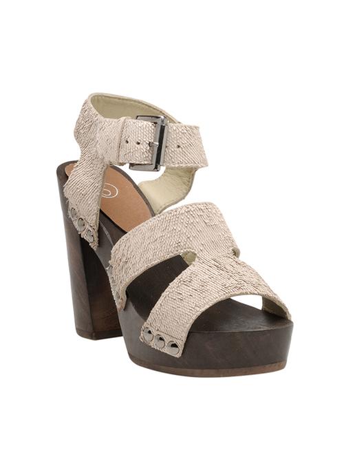beige ankle strap sandal - 13962003 - Very Small Image - 1