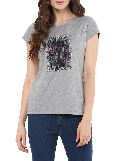 round neck graphic tee - 13965477 - Very Small Image - 1