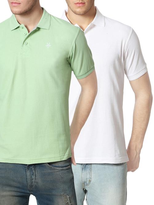 multi colored cotton t-shirt (set of 2) - 13969183 - Very Small Image - 1