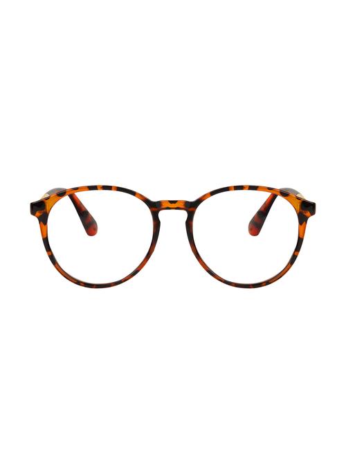 zyaden brown round eyewear frame 344 - 13969778 - Very Small Image - 1