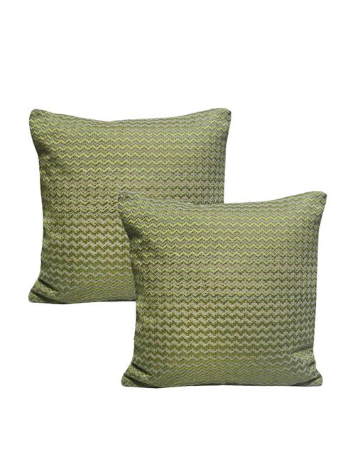 r home embroidered set of 2 cushion cover - 13971369 - Very Small Image - 1