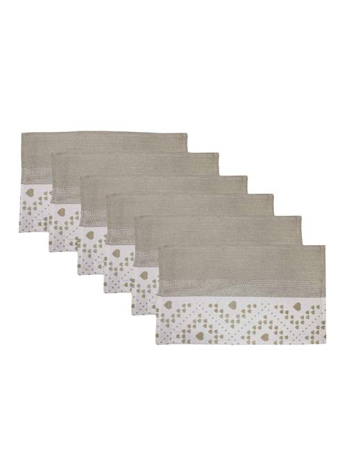 r home cotton set of 6 placemats - 13972089 - Very Small Image - 1