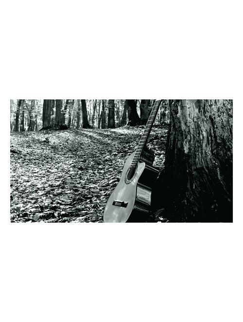the print cart paper forrest guitar painting - 13972697 - Very Small Image - 1