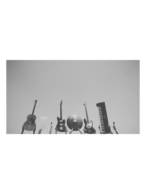 the print cart paper lets make music painting - 13972730 - Very Small Image - 1