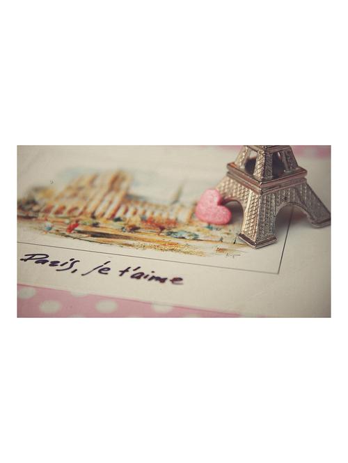 the print cart paper paris je taime painting - 13972755 - Very Small Image - 1