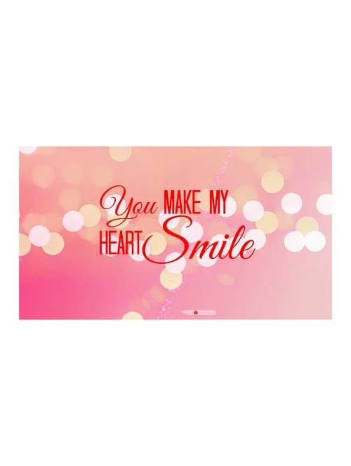 the print cart paper you make my heart smile painting - 13972791 - Very Small Image - 1