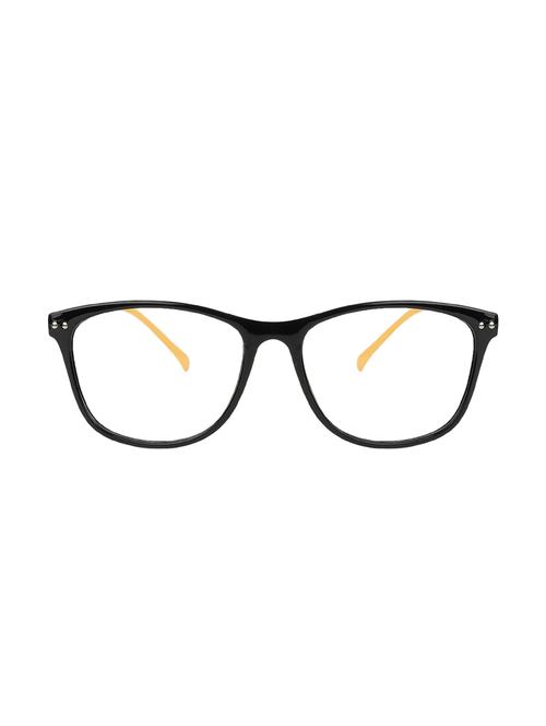 zyaden black rectangle eyewear frame 354 - 13973564 - Very Small Image - 1
