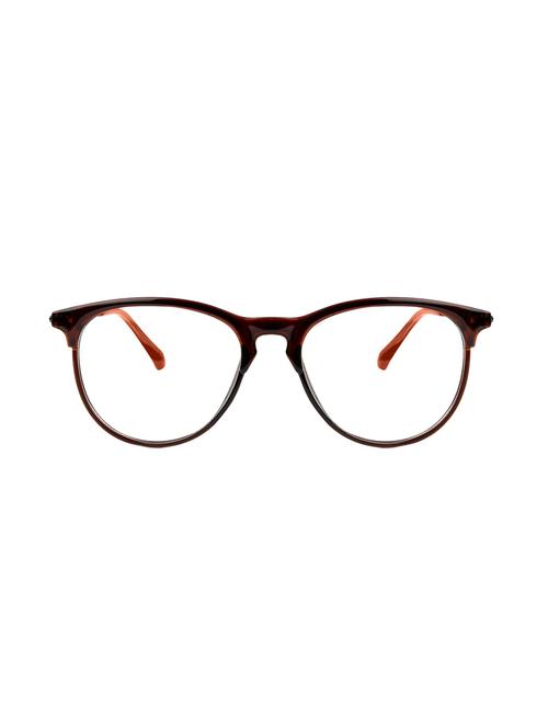 zyaden brown round eyewear frame 367 - 13973577 - Very Small Image - 1