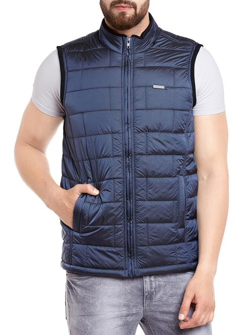 grey nylon puffer jacket - 13974424 - Very Small Image - 1