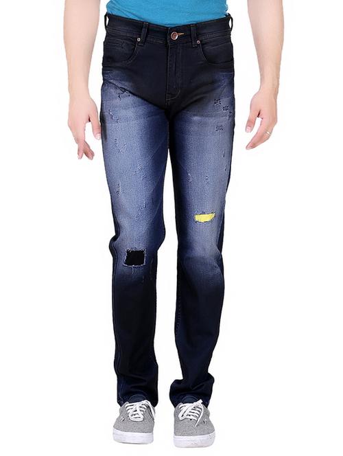 blue cotton jeans - 13977097 - Very Small Image - 1