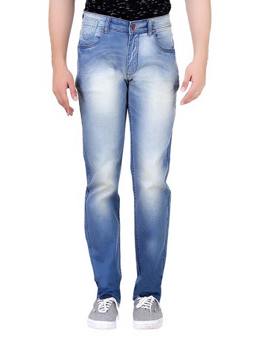 blue cotton washed jean - 13977109 - Very Small Image - 1