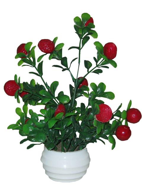 loxiaa multicolor artificial flowers with pot - 13977655 - Very Small Image - 1