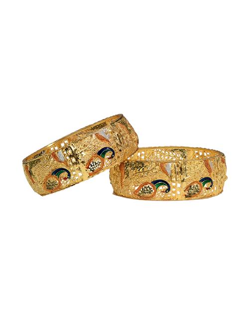 multi colored brass bangle - 13978960 - Very Small Image - 1