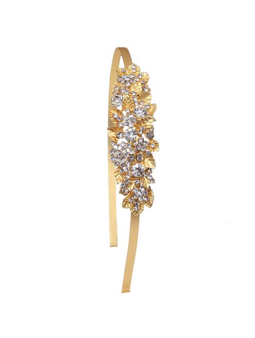 mansiyaorange designer ad stone adjustable hair band for girls - 13979289 - Very Small Image - 1