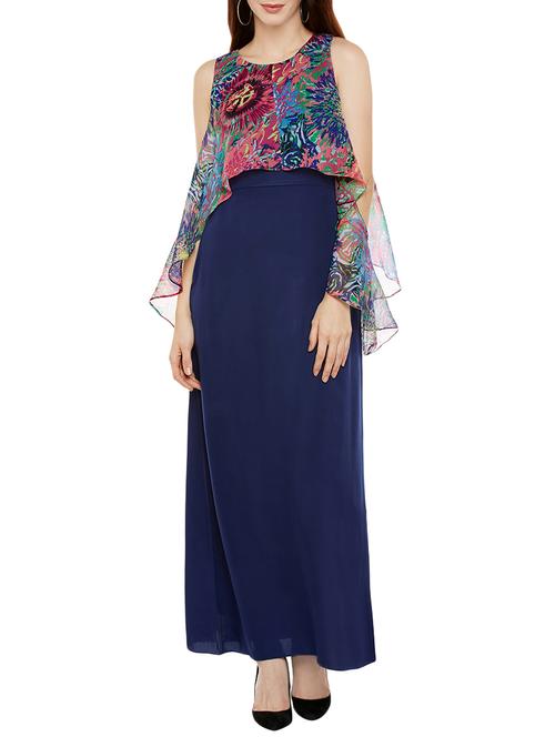 blue maxi dress - 13983340 - Very Small Image - 1