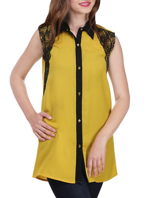 yellow regular shirt - 13984409 - Very Small Image - 1