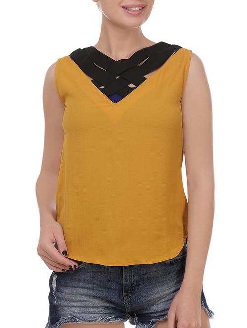 yellow regular top - 13984488 - Very Small Image - 1