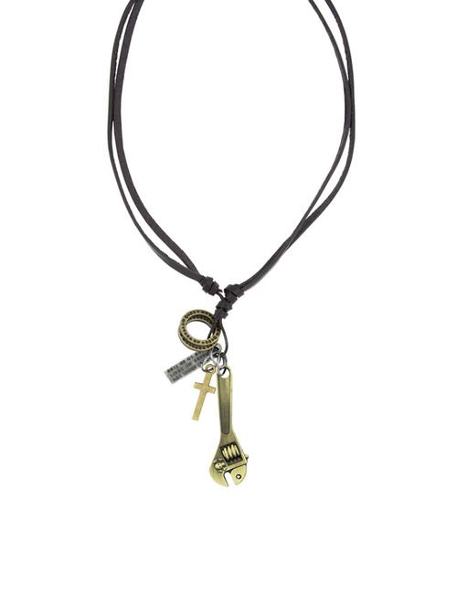yellow brass pendant - 13985250 - Very Small Image - 1