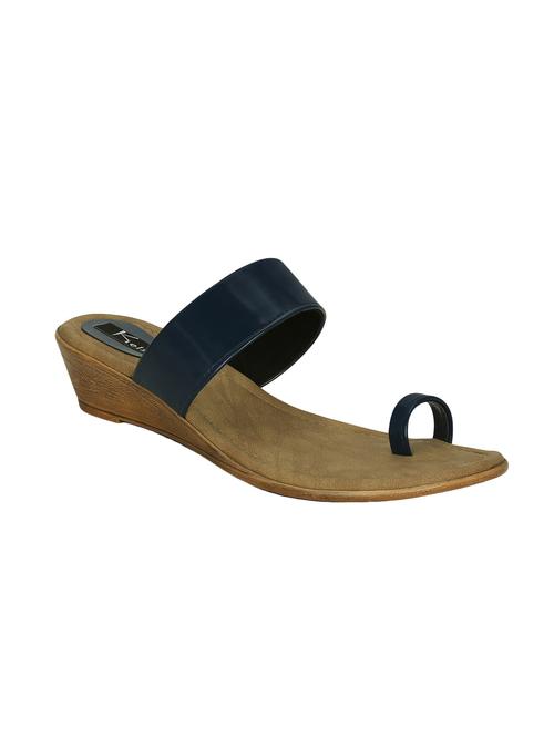 blue one toe wedge - 13988005 - Very Small Image - 1