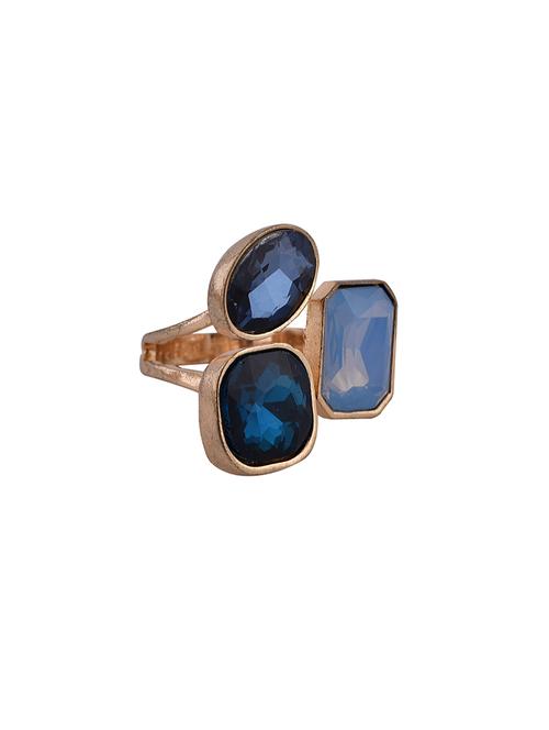 blue metal ring - 13990537 - Very Small Image - 1