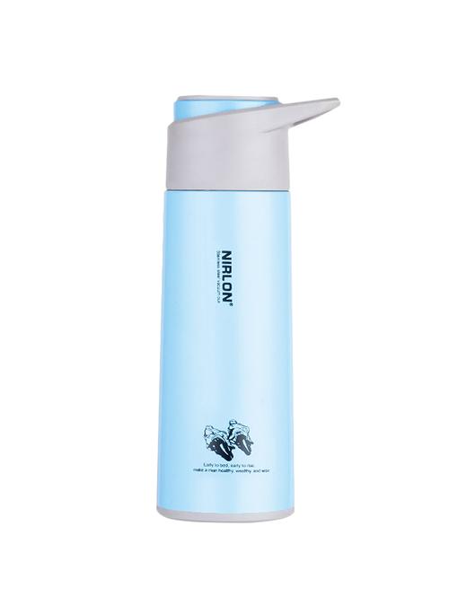 nirlon blue 400ml stainless steel water bottle - 13992495 - Very Small Image - 1