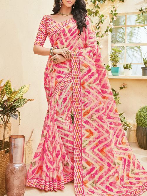 multi colored tussar silk saree with blouse - 13992749 - Very Small Image - 1