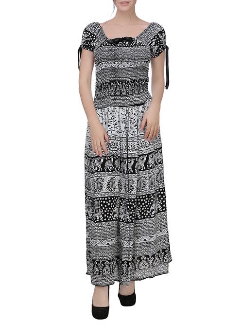 tie-knot detail maxi dress - 13993206 - Very Small Image - 1