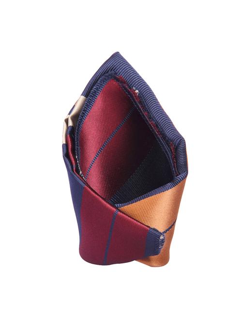 multi colored polyester pocketsquare - 13993634 - Very Small Image - 1