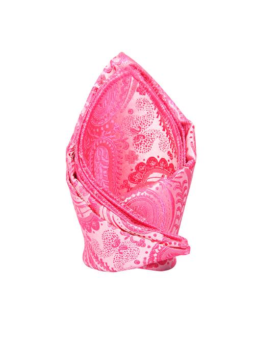 pink polyester pocketsquare - 13993641 - Very Small Image - 1