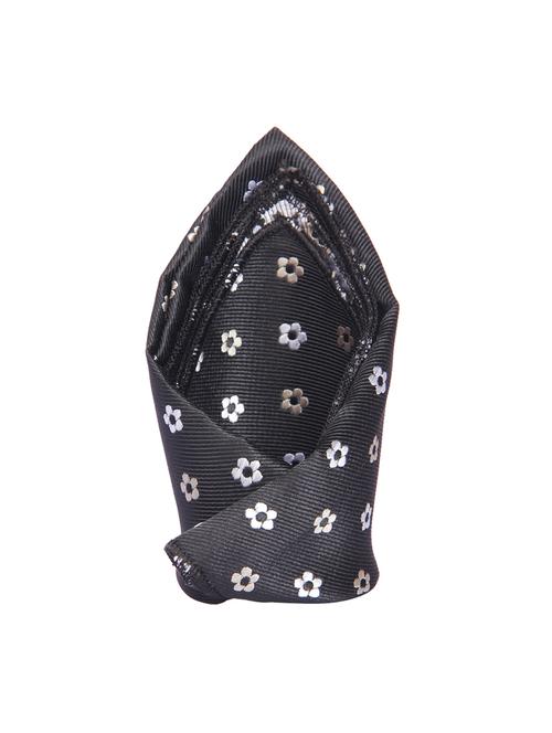 black polyester pocketsquare - 13993650 - Very Small Image - 1