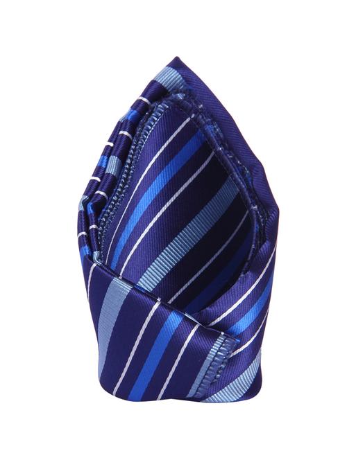 blue polyester pocketsquare - 13993665 - Very Small Image - 1