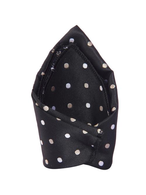black polyester pocketsquare - 13993669 - Very Small Image - 1