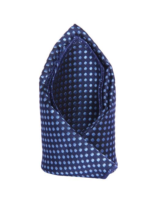 blue polyester pocketsquare - 13993672 - Very Small Image - 1