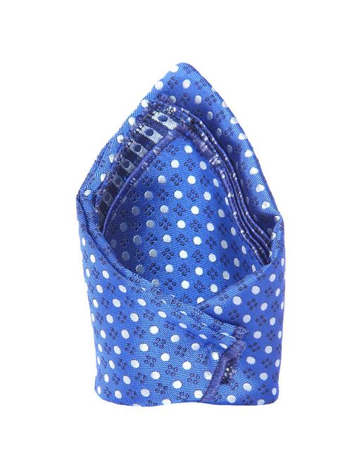 blue polyester pocketsquare - 13993677 - Very Small Image - 1