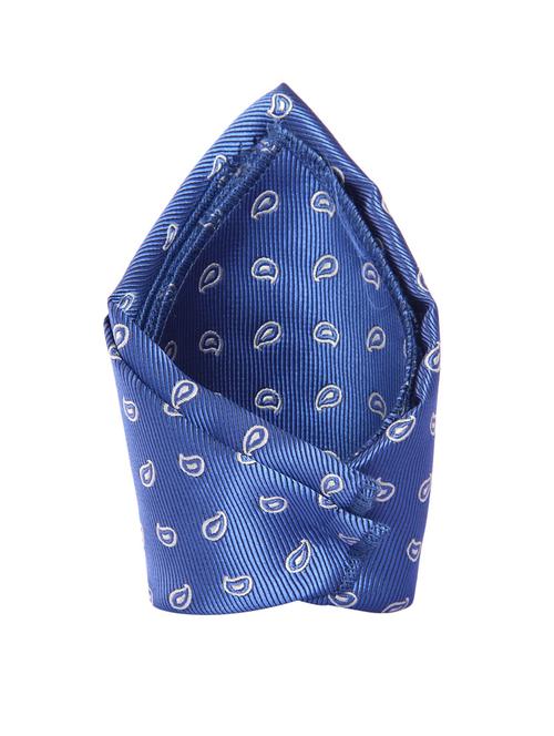 blue polyester pocketsquare - 13993681 - Very Small Image - 1