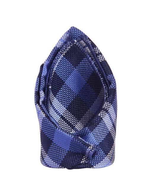 blue polyester pocketsquare - 13993685 - Very Small Image - 1