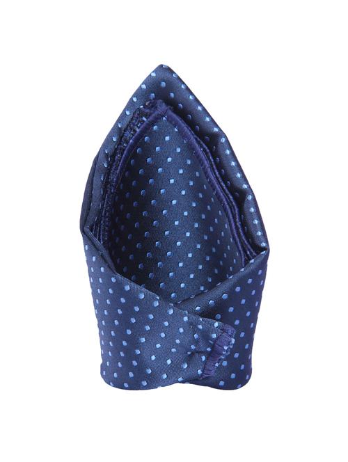 blue polyester pocketsquare - 13993690 - Very Small Image - 1