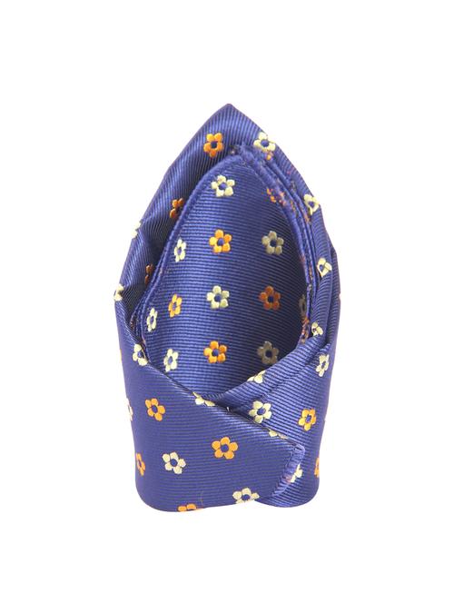 blue polyester pocketsquare - 13993701 - Very Small Image - 1