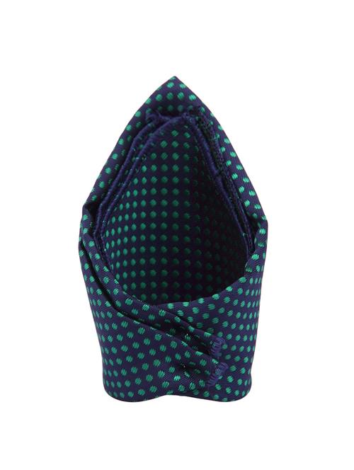 green polyester pocketsquare - 13993702 - Very Small Image - 1