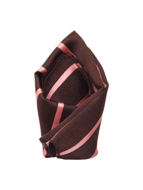 brown polyester pocketsquare - 13993752 - Very Small Image - 1