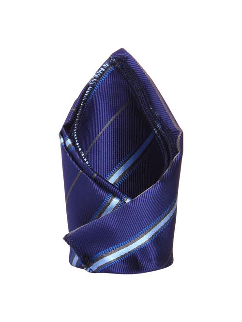 blue polyester pocketsquare - 13993756 - Very Small Image - 1