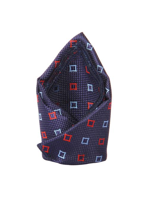 blue polyester pocketsquare - 13993760 - Very Small Image - 1
