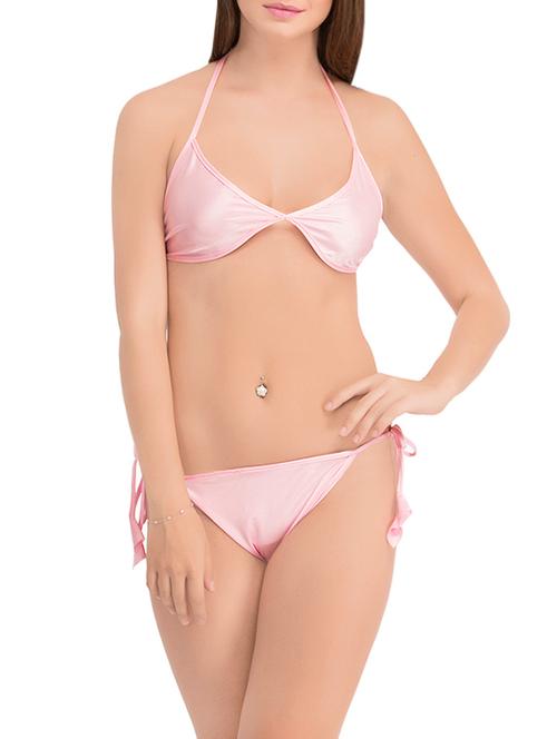 pink polyester bikini - 13994165 - Very Small Image - 1