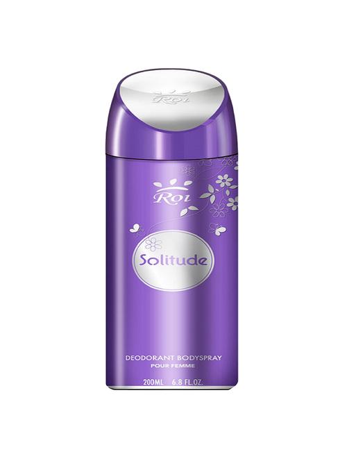swiss perfumes solitude deodorant spray - for women - 13998243 - Very Small Image - 1