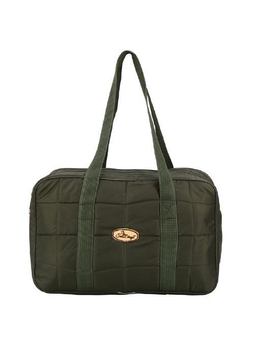green leatherette dufflebag - 14001652 - Very Small Image - 1