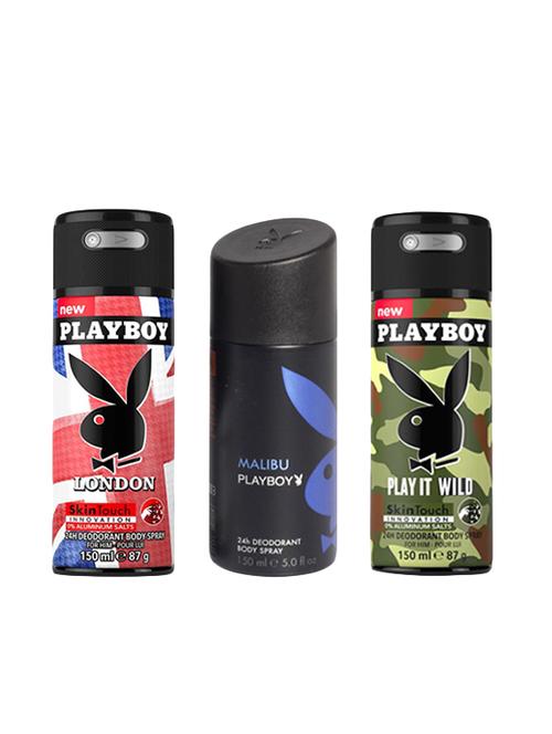 playboy malibu , wild & london deo - 14003303 - Very Small Image - 1