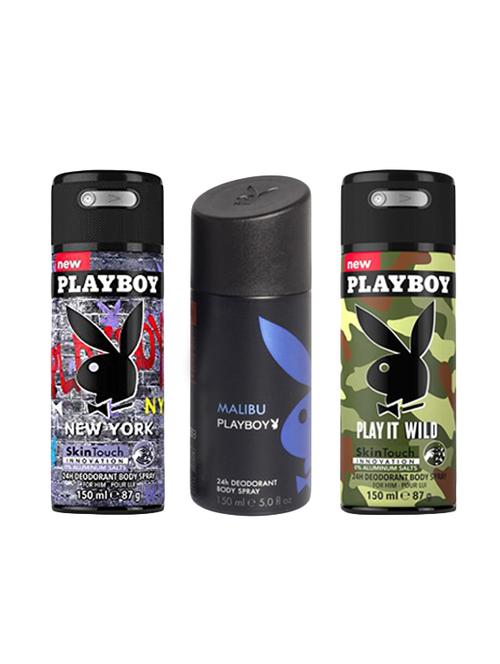 playboy malibu , wild & new york deo - 14003304 - Very Small Image - 1