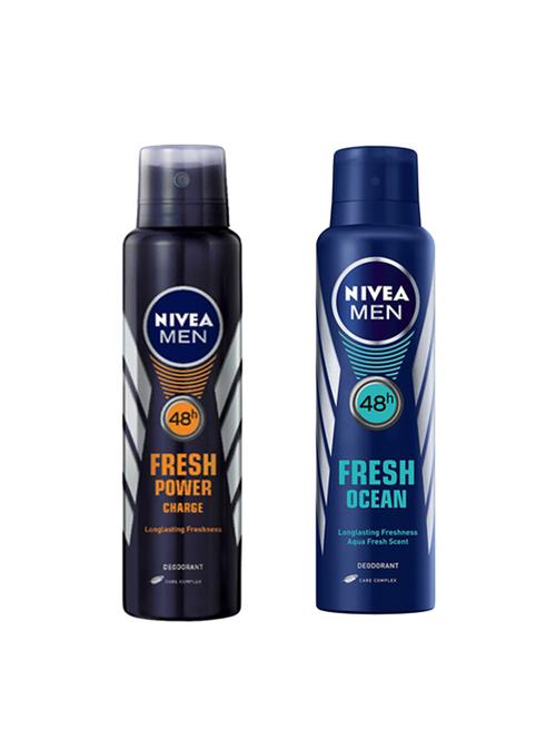 nivea fresh charge & fresh ocean deo - 14003335 - Very Small Image - 1