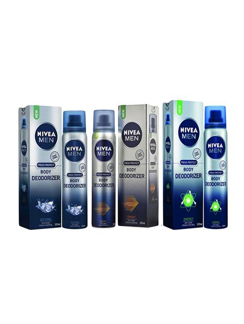 nivea ice cool , sprint & energy deo - 14003383 - Very Small Image - 1