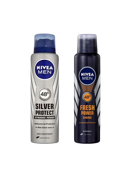 nivea silver protect & fresh charge deo - 14003408 - Very Small Image - 1